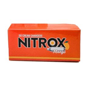 Cream Chargers Nitrox N20 12x50 Per Pack=600 Pieces - No Free Delivery