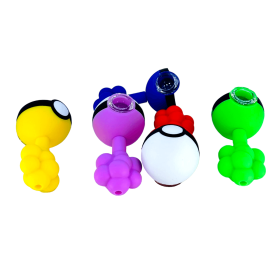 Pokeball Handpipe 4 Inch - HP5016 - Assorted Colors - Price Per Piece