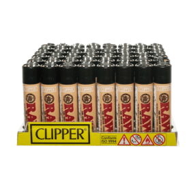 Raw Clipper Lighter - 48 In Pack