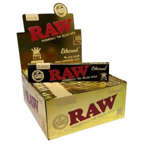 Raw - King Size - Ethereal Paper - 32 Per Pack - 50 Packs Per Box