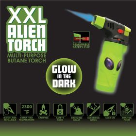 Smokezilla - XXL Alien Torch - 12 Counts Per Display - Glow in the Dark (024811)