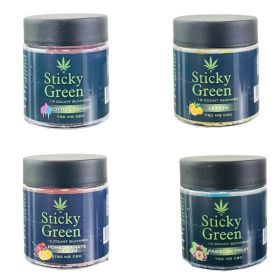 Sticky Green - Gummies - 750mg - 15 Counts Per Jar 