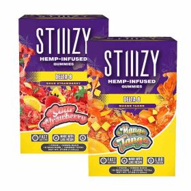 Stiiizy - Delta 8 Gummies - 1500 mg - 15 Counts Per Jar
