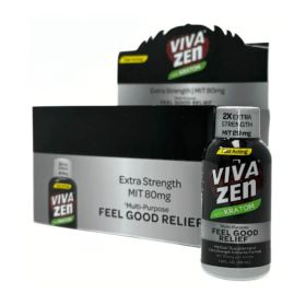 Viva Zen - 2x Extra Strength Kratom Shots - 1.90oz - 12 Count Per Box