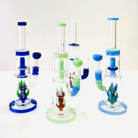 WPAG81 - 13 Inch Waterpipe - With Double Showerhead Perc