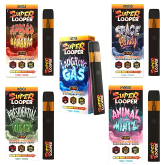 Looper - Super Live Badder THC-A - THC-P - HHC Disposable