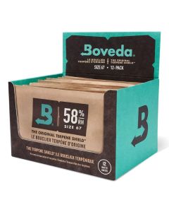 Boveda - 58 Percent - Humidity Pack Large - 12 Counts