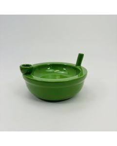 Fashioncraft - Premium Roast And Toast Ceramic Munchies Bowl Green - 82381