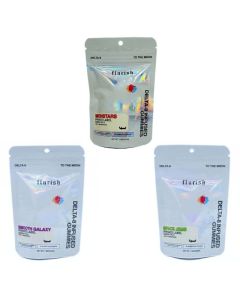 Flurish - Delta 8 - THC-A - 5000mg Gummies - 10 Per Pack 
