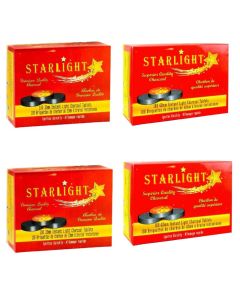 Starlight Charcoal - Instant Light Tablets - 100 Counts Per Box