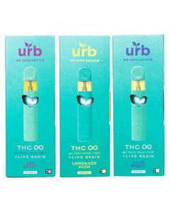 URB INFINITY LIVE RESIN - DELTA 8+THC-H/P/JD - 3 GRAMS DISPOSABLE