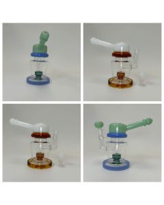 Waterpipe - 8 inches - Telescope With Showerhead Perc