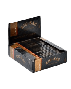 Zig Zag Black Box (32 Leaves Papers Per Pack) King Size Rolling - 24 in Box